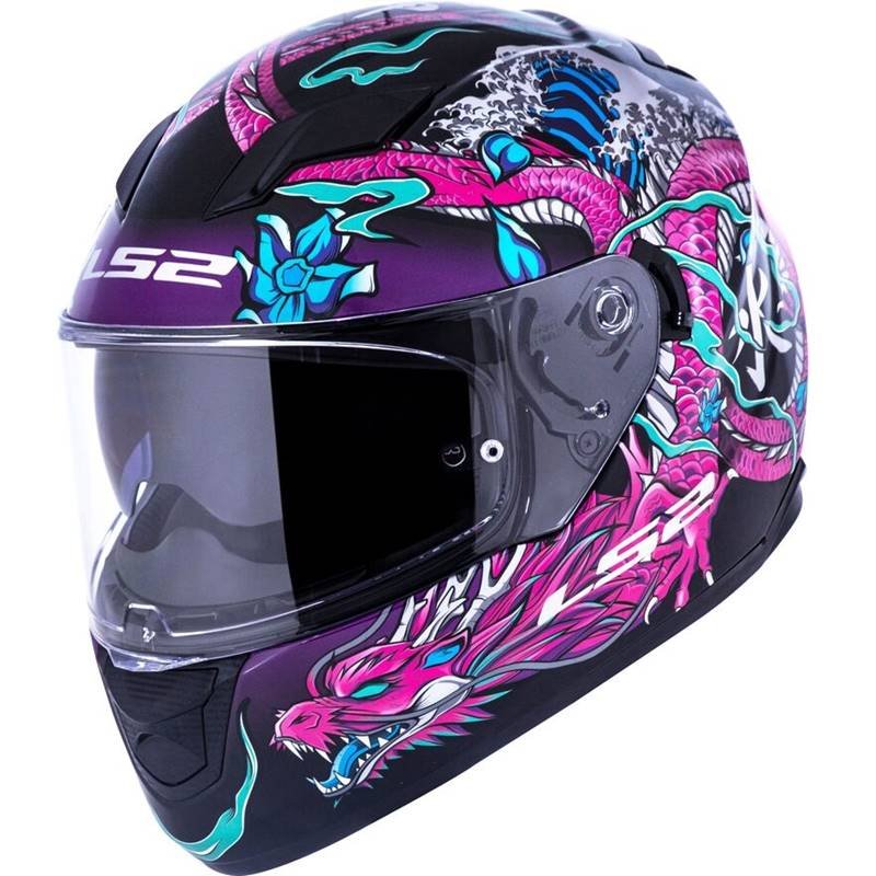 CAPACETE LS2 FF320 STREAM WARRIOR ROSA - Image 5