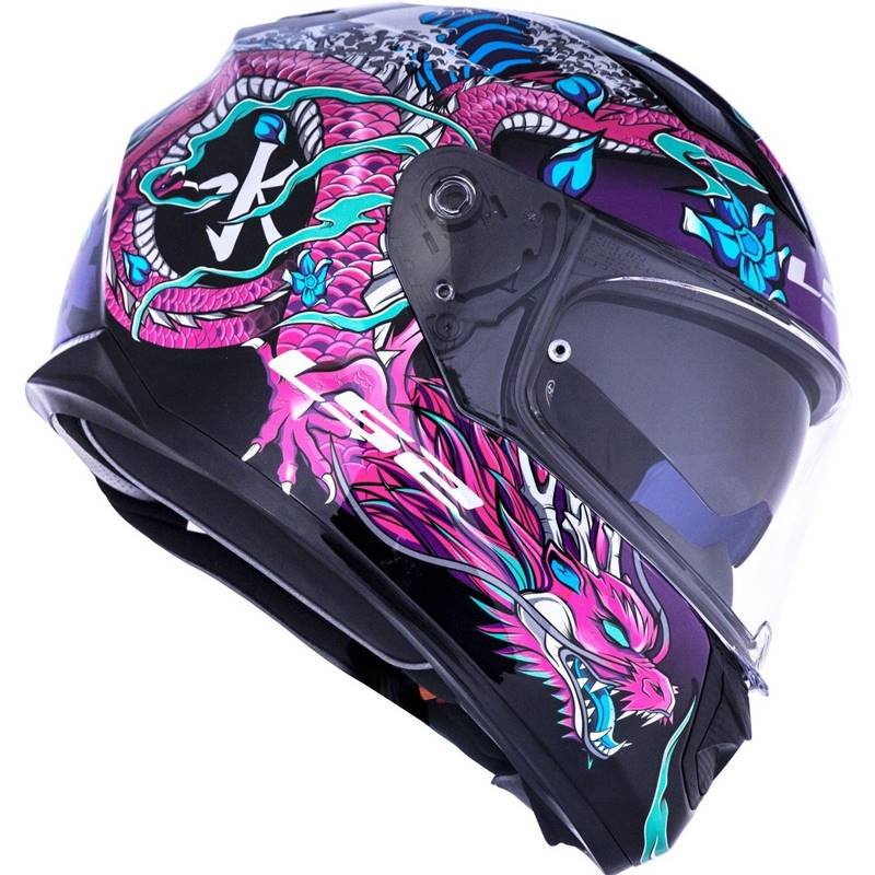 CAPACETE LS2 FF320 STREAM WARRIOR ROSA - Image 4