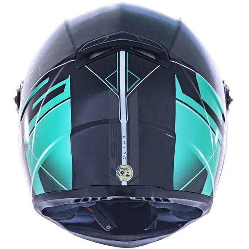 CAPACETE LS2 FF358 ULTRA PRETO/VERDE - Image 3
