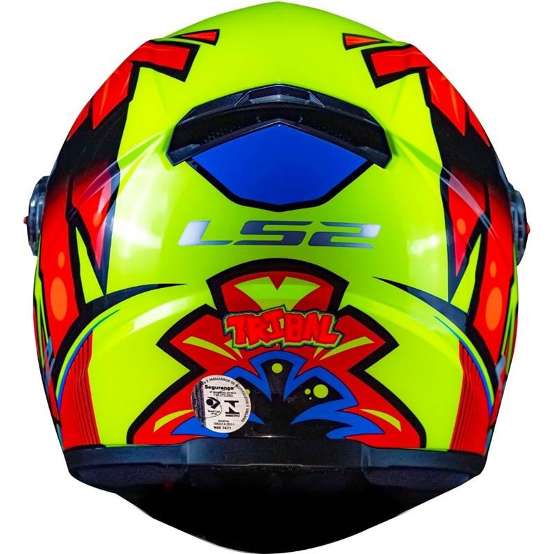 CAPACETE LS2 FF358 TRIBAL AMARELO - Image 3