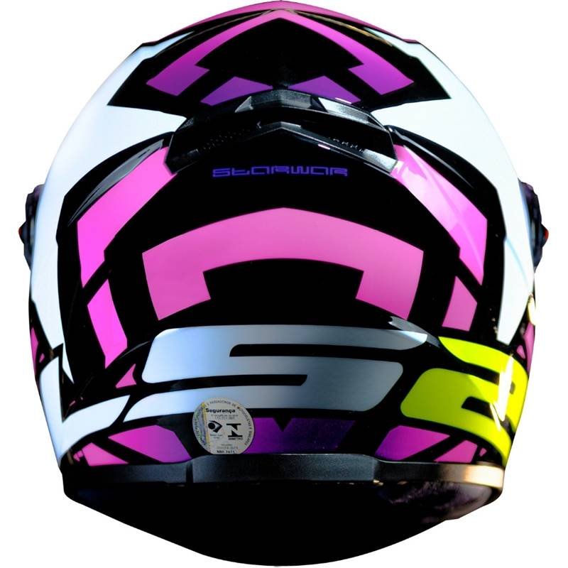CAPACETE LS2 FF358 STARWAR PRETO/ROSA - Image 3