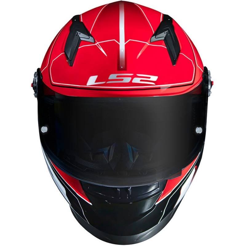 CAPACETE LS2 FF358 ULTRA PRETO/VERMELHO - Image 4