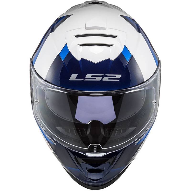 CAPACETE LS2 FF800 STORM JOHN MCPHEE AZUL/CINZA (COM VISEIRA SOLAR) - Image 7
