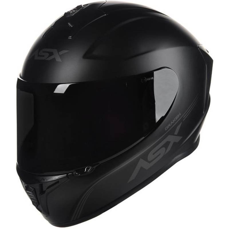 CAPACETE ASX DRAKEN SOLID PRETO FOSCO - Image 4