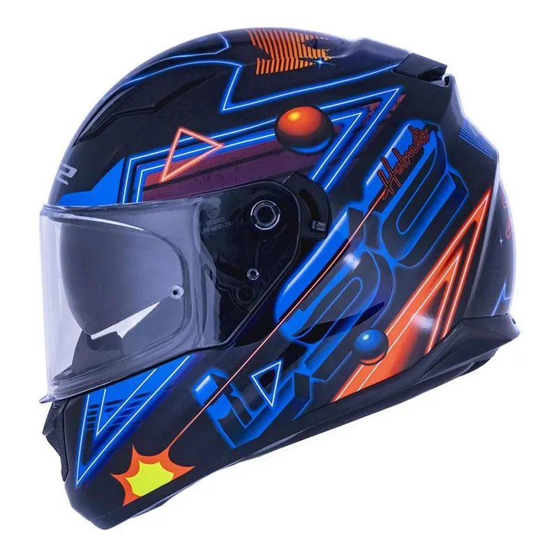CAPACETE LS2 FF320 STREAM SYNTH AZUL/PRETO - Image 2