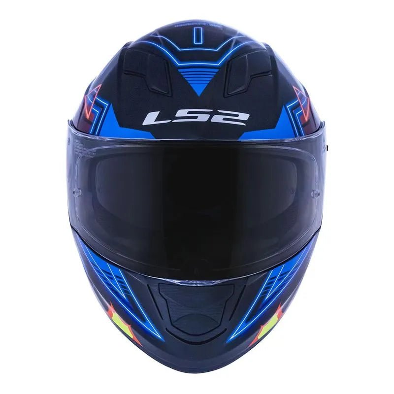 CAPACETE LS2 FF320 STREAM SYNTH AZUL/PRETO - Image 9