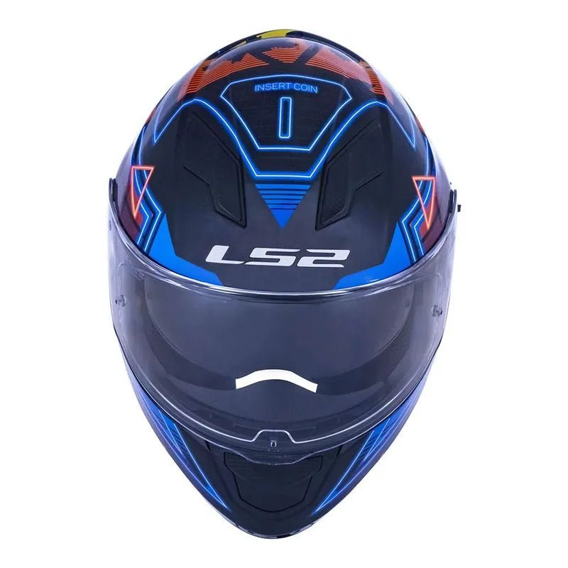 CAPACETE LS2 FF320 STREAM SYNTH AZUL/PRETO - Image 7