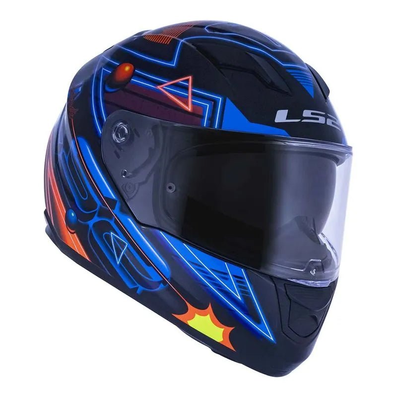CAPACETE LS2 FF320 STREAM SYNTH AZUL/PRETO - Image 6
