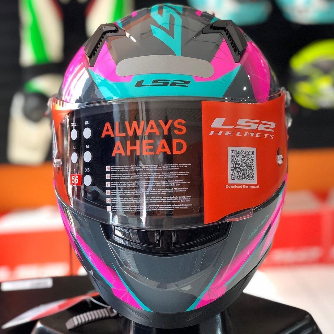 CAPACETE LS2 DRAZE LANÇAMENTO ROSA - Image 4