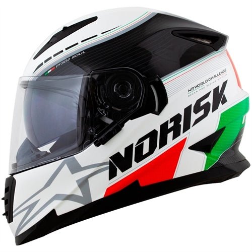 CAPACETE NORISK SOUL FF302 GRAND PRIX ITALY - Image 2