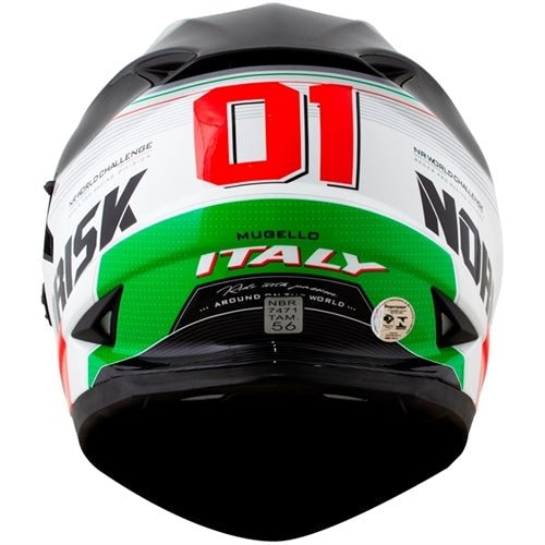 CAPACETE NORISK SOUL FF302 GRAND PRIX ITALY - Image 4