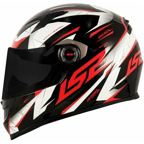 CAPACETE LS2 FF358 DRAZE PRETO/VERMELHO/BRANCO - Image 2