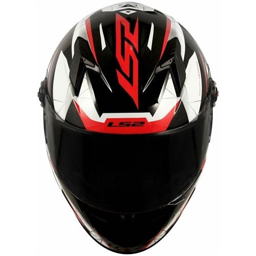CAPACETE LS2 FF358 DRAZE PRETO/VERMELHO/BRANCO - Image 4