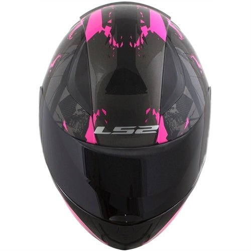 CAPACETE LS2 FF353 RAPID PALIMNESIS PRETO/ROSA BRILHO - Image 4