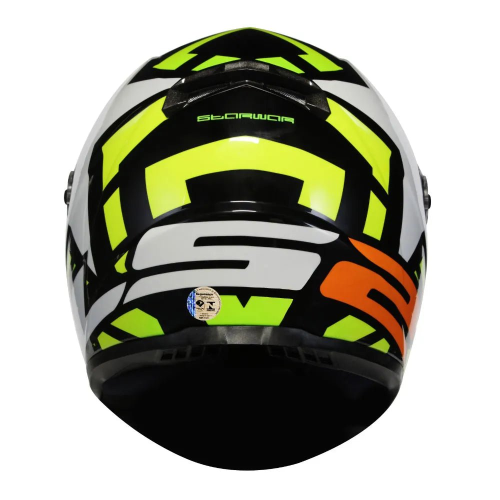 CAPACETE LS2 CLASSIC FF358 STARWAR AMARELO - Image 5