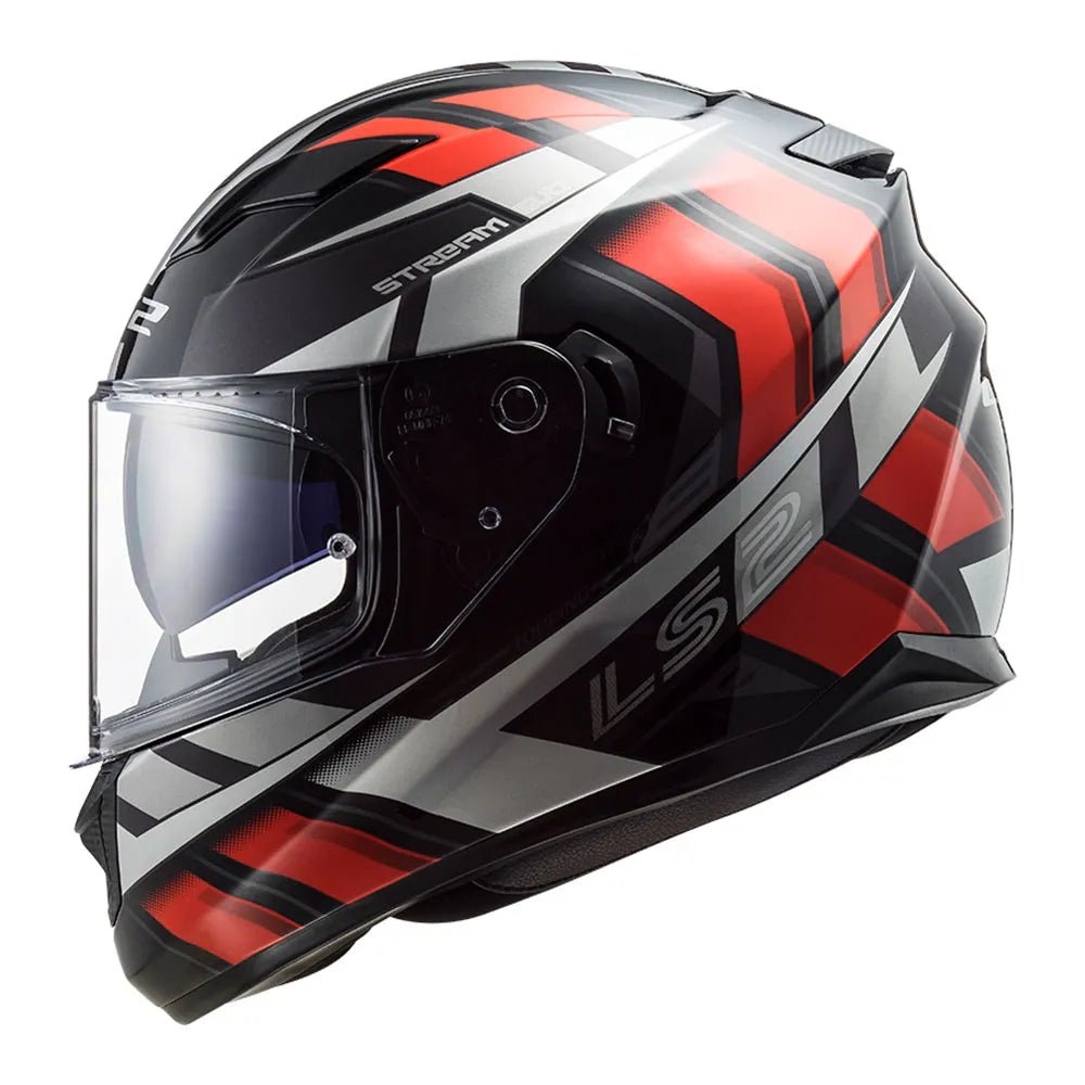 CAPACETE LS2 FF320 STREAM LOOP VERMELHO (VISEIRA SOLAR) - Image 2
