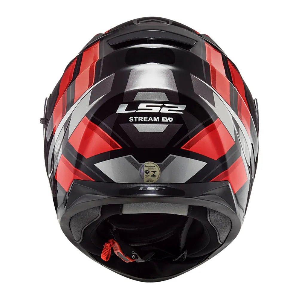CAPACETE LS2 FF320 STREAM LOOP VERMELHO (VISEIRA SOLAR) - Image 6