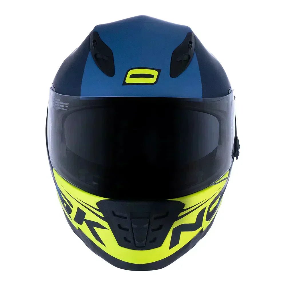 CAPACETE NORISK SOUL MANTY AZUL/AMARELO - Image 6