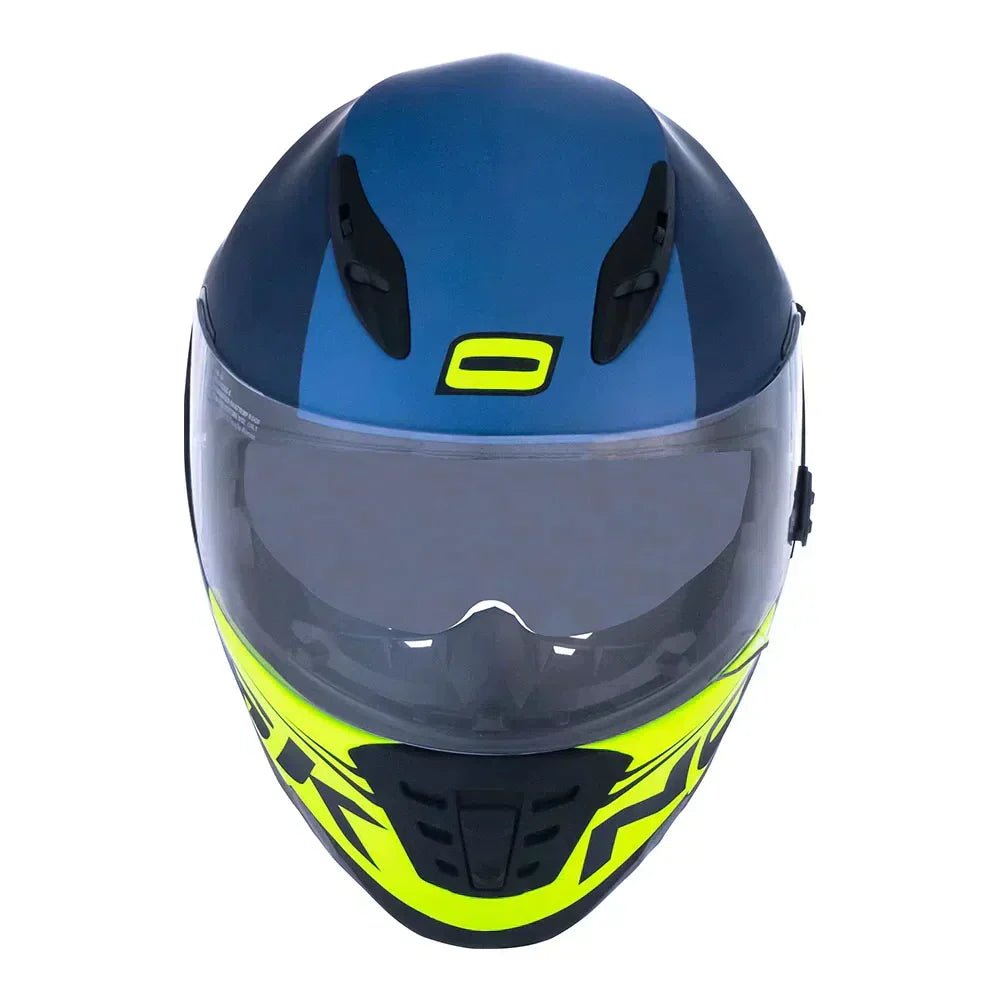 CAPACETE NORISK SOUL MANTY AZUL/AMARELO - Image 5
