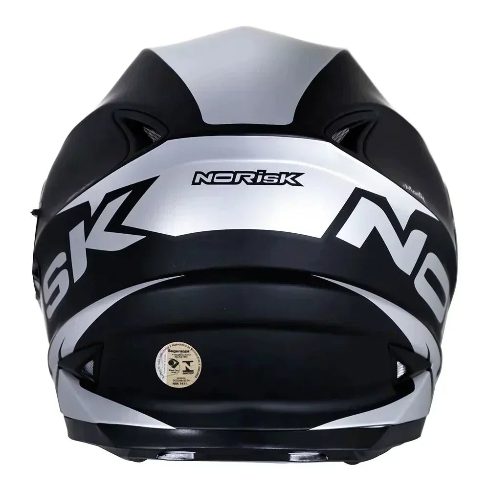 CAPACETE NORISK SOUL MANTY PRETO/CINZA - Image 5