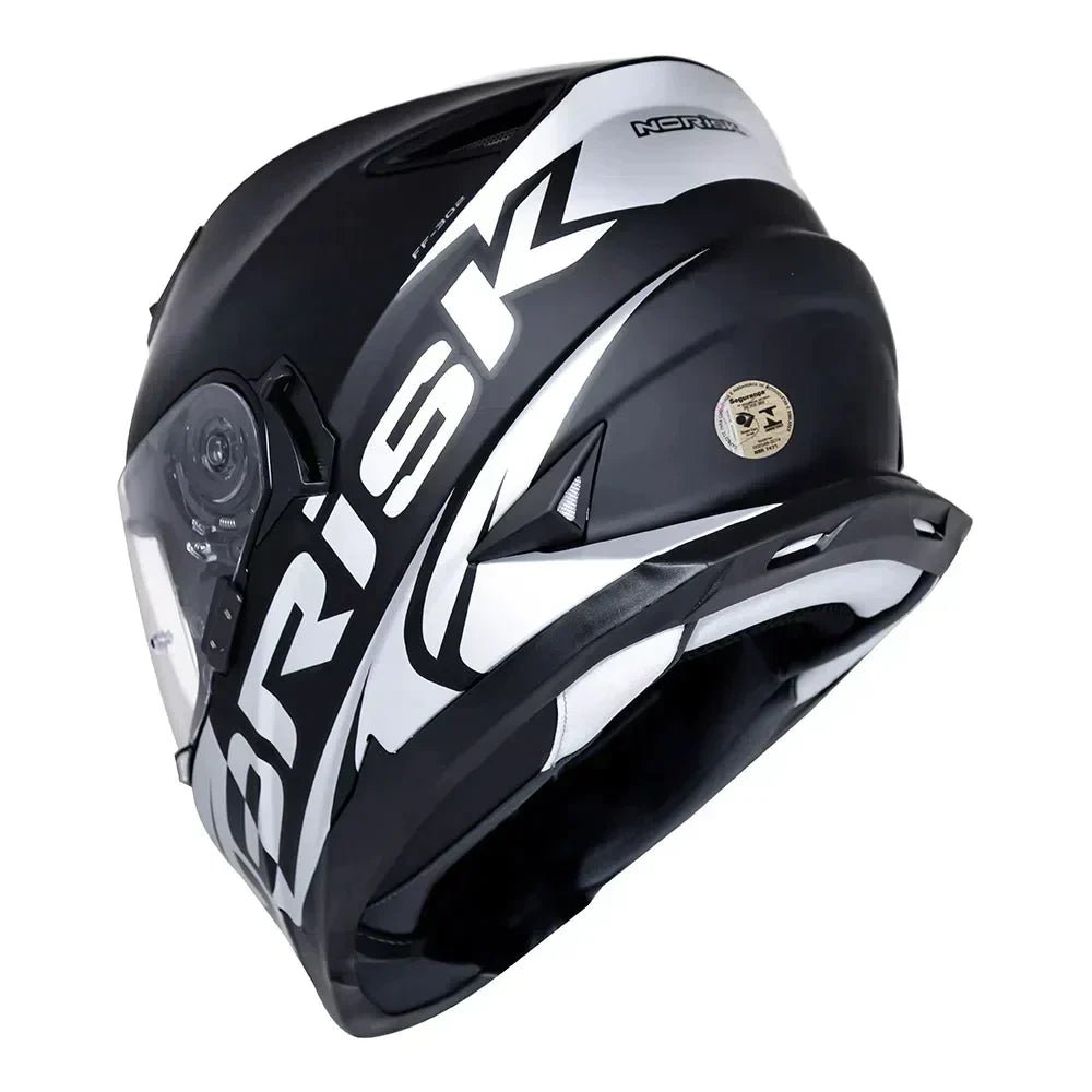 CAPACETE NORISK SOUL MANTY PRETO/CINZA - Image 3