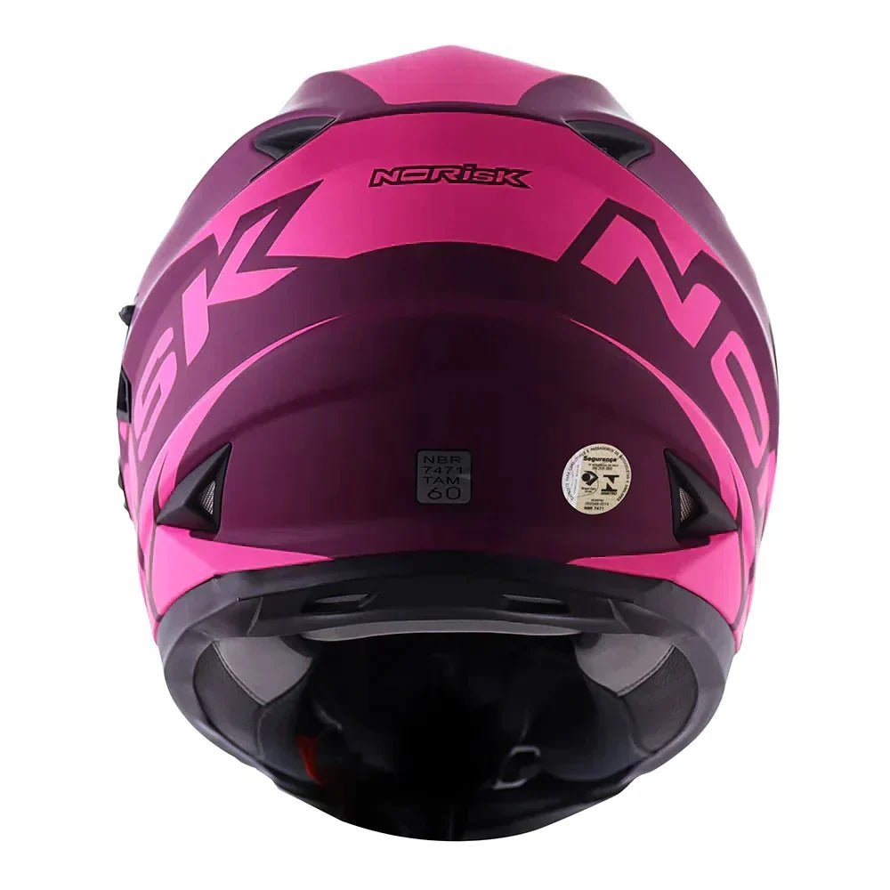 CAPACETE NORISK SOUL MANTY LILÁS/ROSA - Image 5