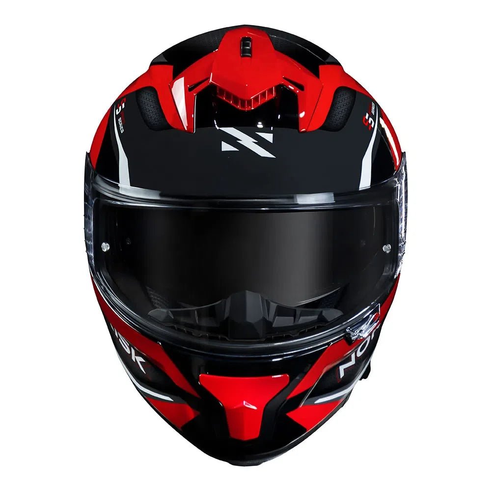 CAPACETE NORISK STRADA DRIVE PRETO/VERMELHO - Image 7