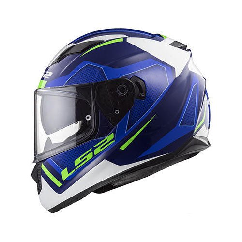 CAPACETE LS2 FF320 STREAM EDGE AZUL/BRANCO - Image 2