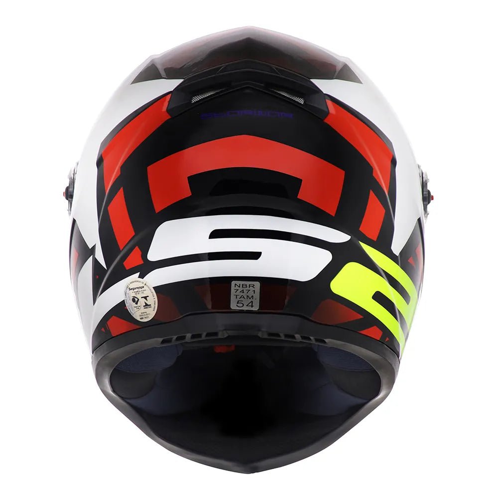 CAPACETE LS2 CLASSIC FF358 STARWAR VERMELHO - Image 4