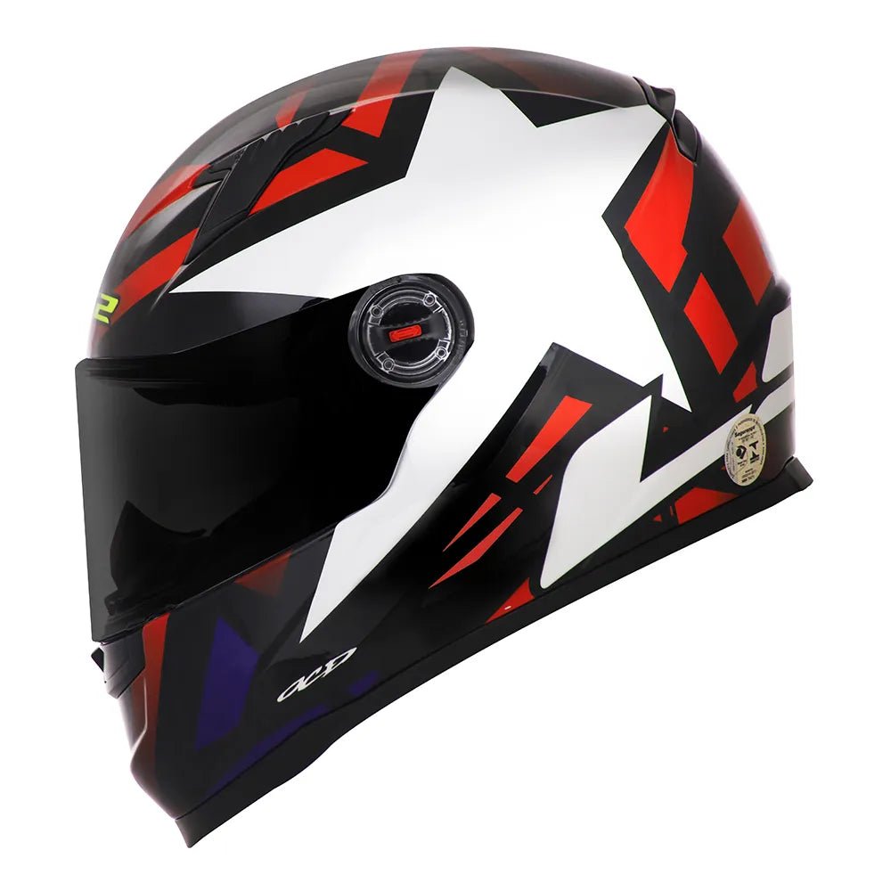 CAPACETE LS2 CLASSIC FF358 STARWAR VERMELHO - Image 2