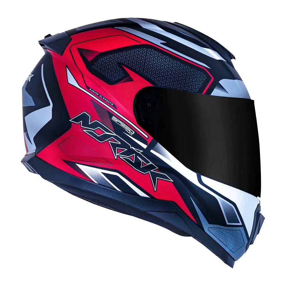 CAPACETE NORISK RAZOR SPEEDMAX VERMELHO/PRETO/BRANCO - Image 2