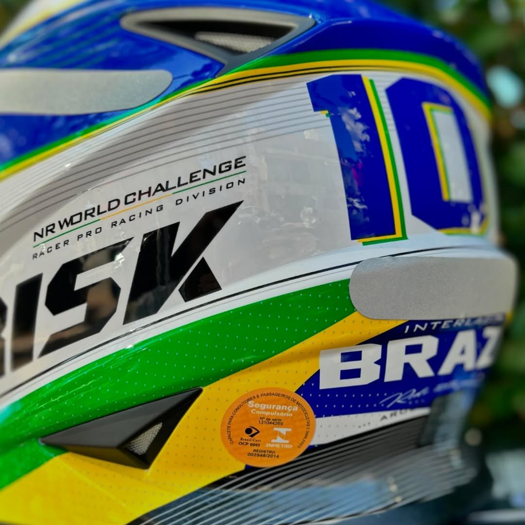 Capacete Norisk FF302 Soul Grand Prix Brasil - Image 4