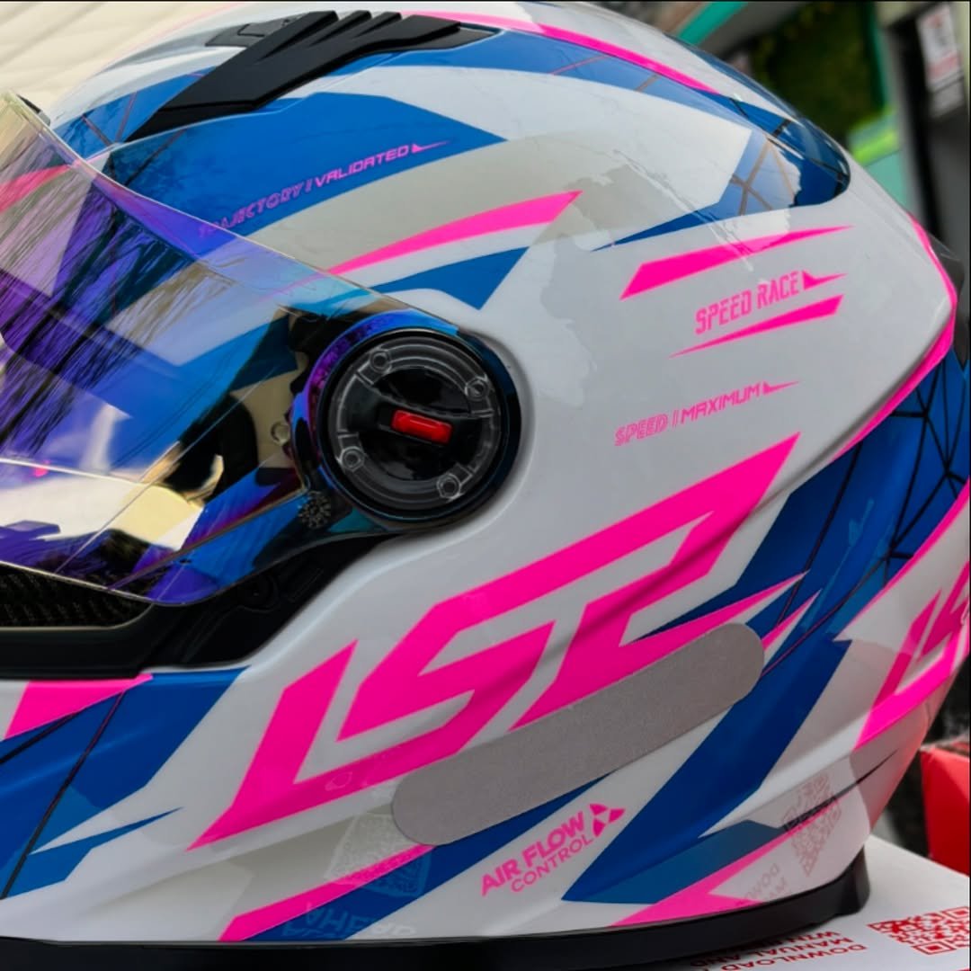 Capacete LS2 DRAZE ROSA - Image 3