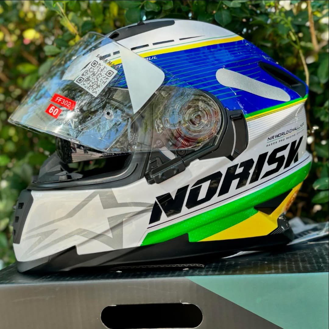 Capacete Norisk FF302 Soul Grand Prix Brasil - Image 2