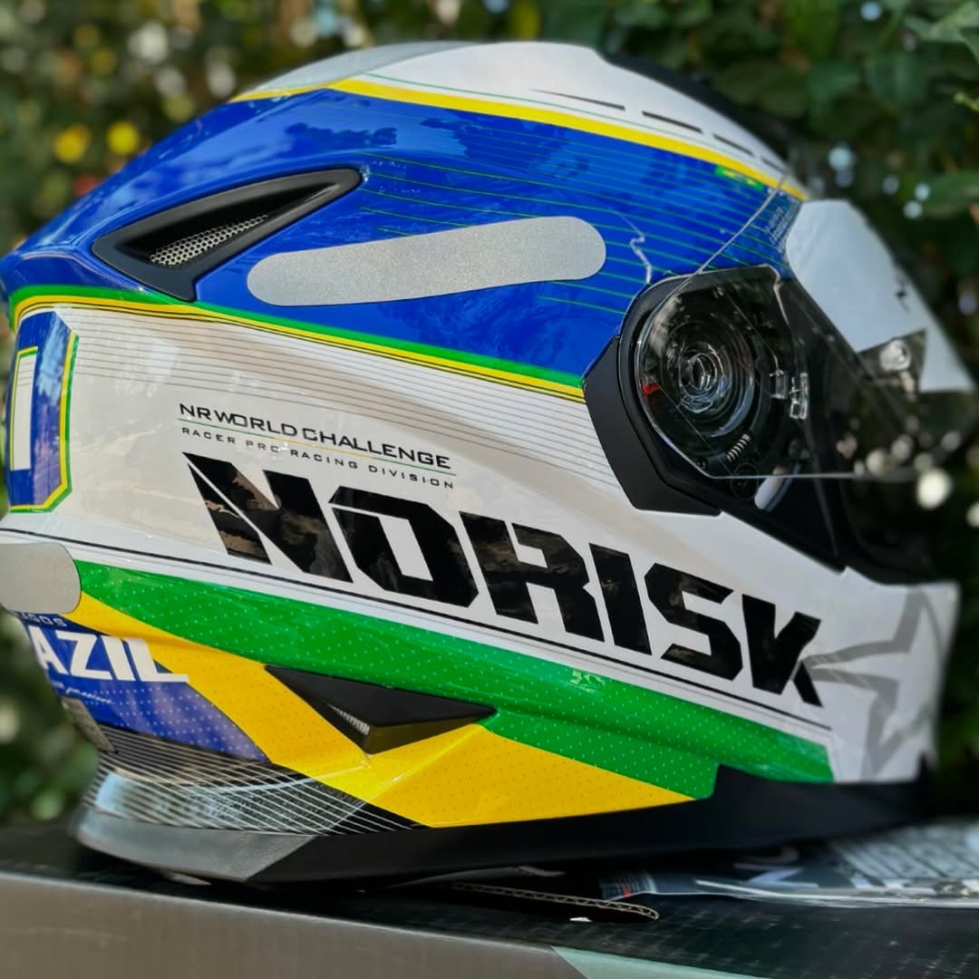 Capacete Norisk FF302 Soul Grand Prix Brasil - Image 3