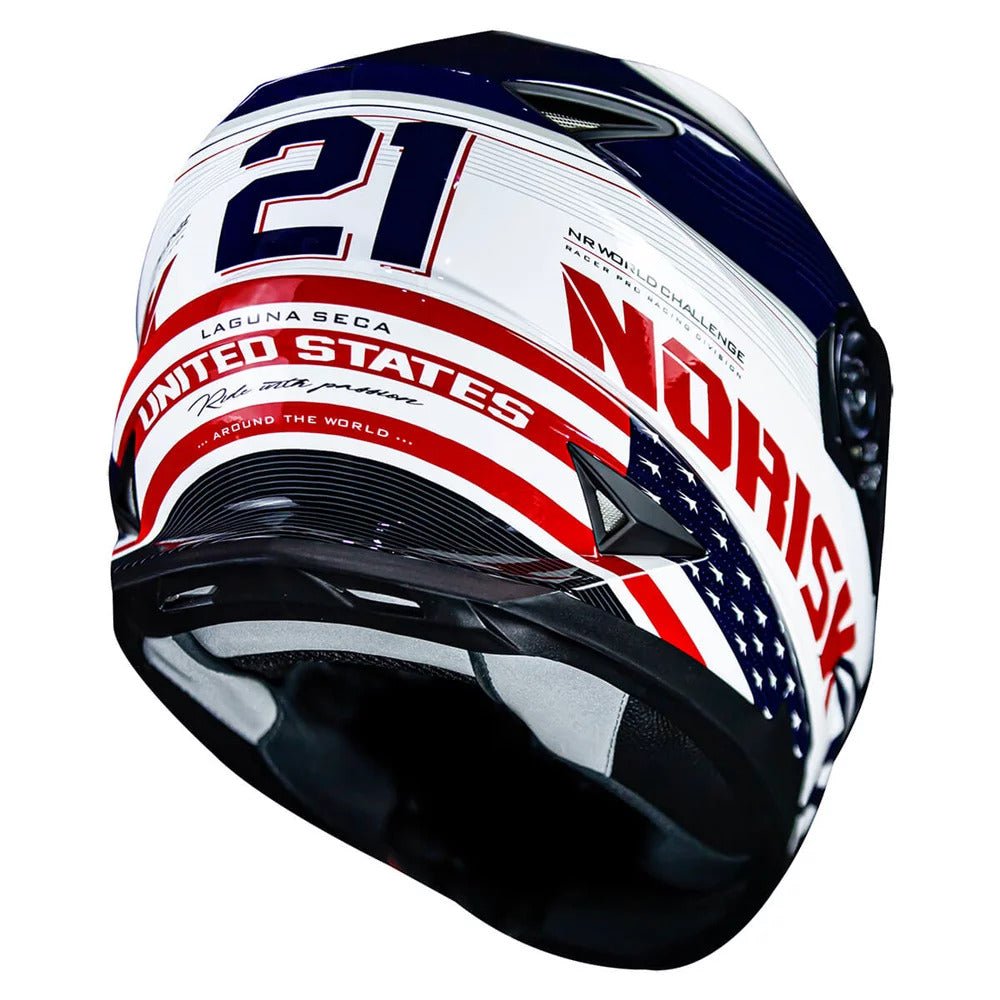 CAPACETE NORISK SOUL FF302 GRAND PRIX USA - Image 3